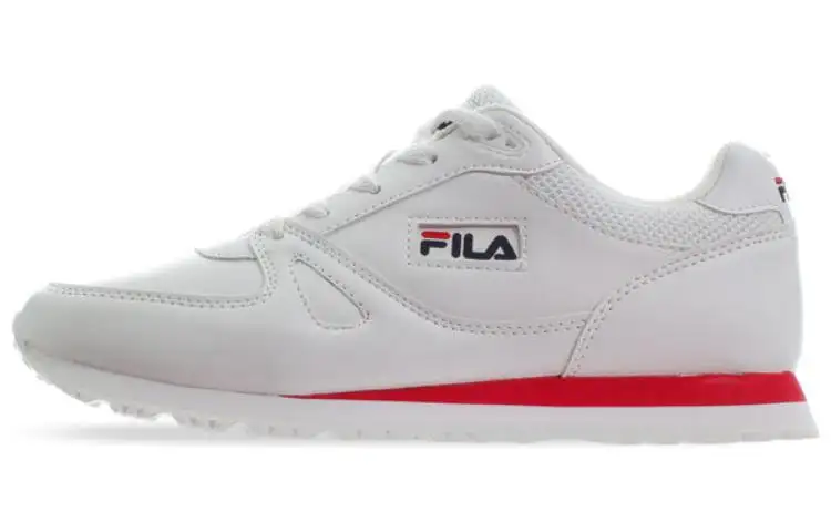 FILA Abrasion Resistant Breathable Low top Casual Running Shoes Women's White