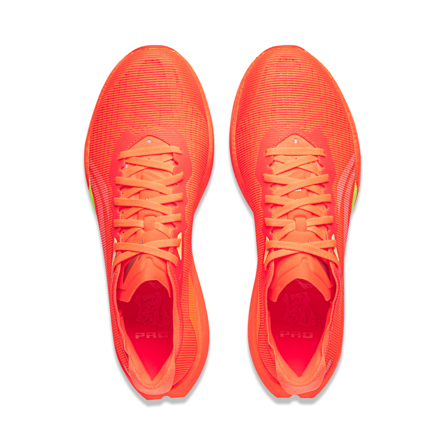 Li Ning Wind Chaser Pro Running Shoes Unisex Low Top Neon Fruit Red