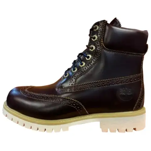 6 Inch Timberland Premium Brogue Boot Wide 'Brown'