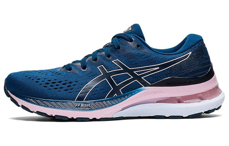 Женские кроссовки ASICS Gel-Kayano 28 (сине-фиолетовый)