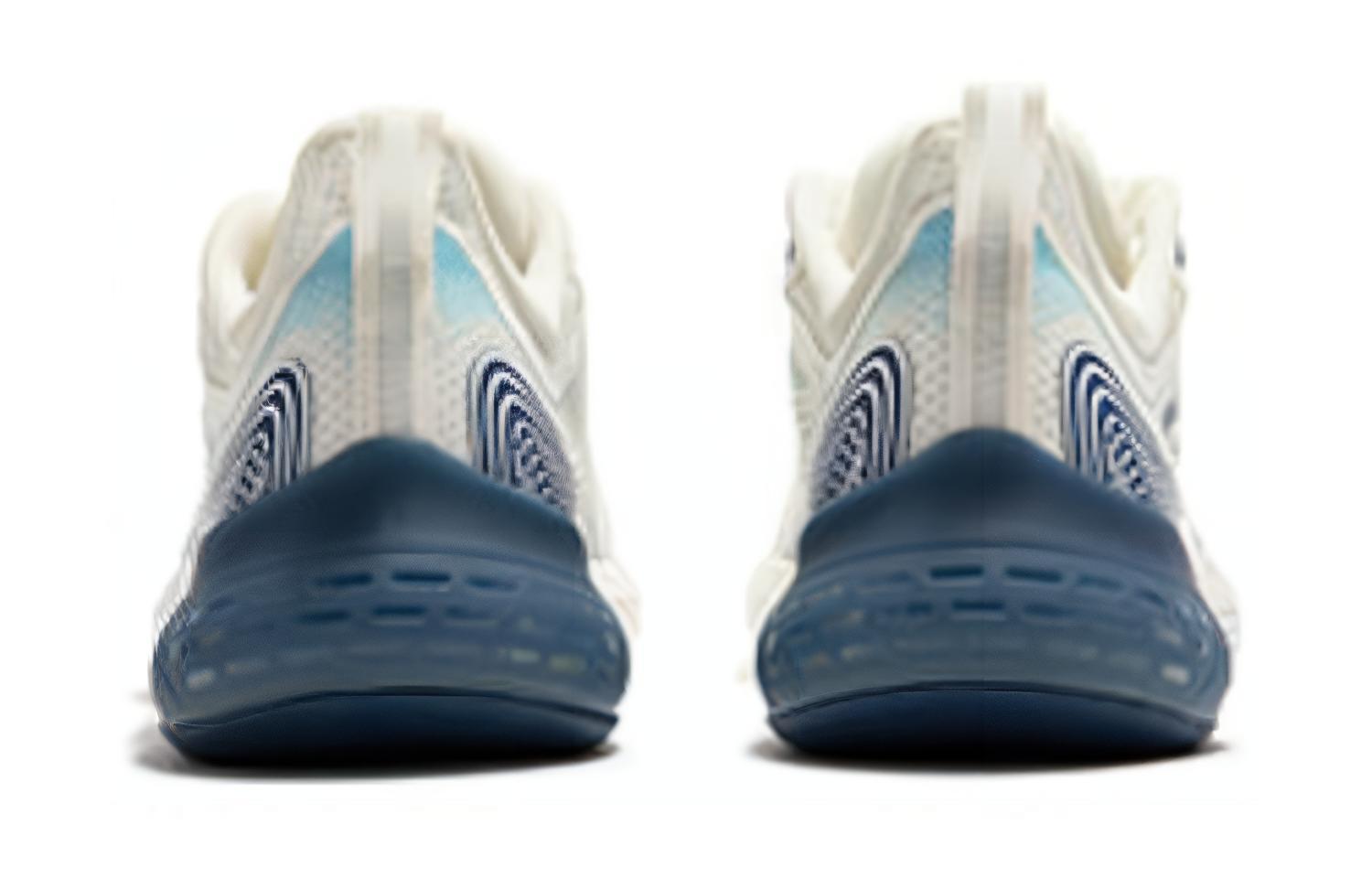 361° Casual Slip Resistant, Abrasion Resistant, Lightweight Low top Running Shoes Men’s White Blue