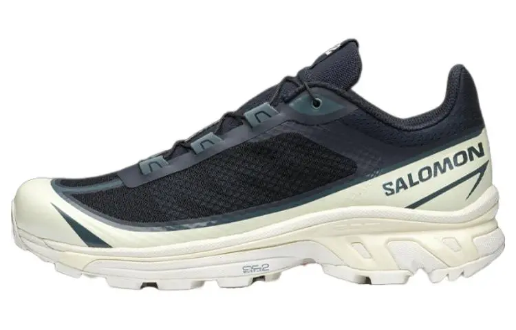 SALOMON XT 6 FT Comfortable Breathable Low top Running Shoes Unisex Black White