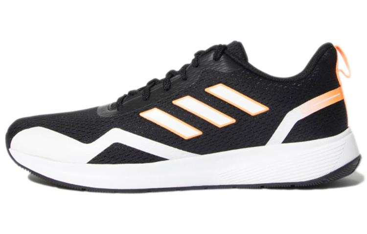Adidas Ampligy Running Shoes Men's Low Top Black/White/Orange