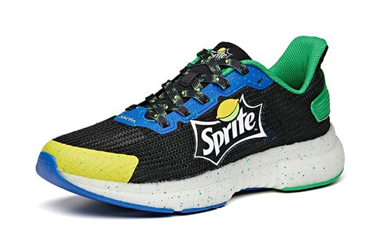 ANTA X Sprite Bubble Low ‘Black Green Yellow’ Women’s