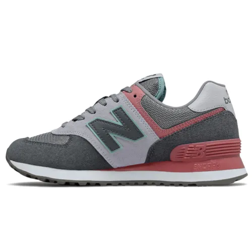 New Balance 574 Grey Purple Women's