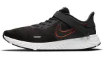 Nike Revolution 5 FlyEase 'Black White Orange'