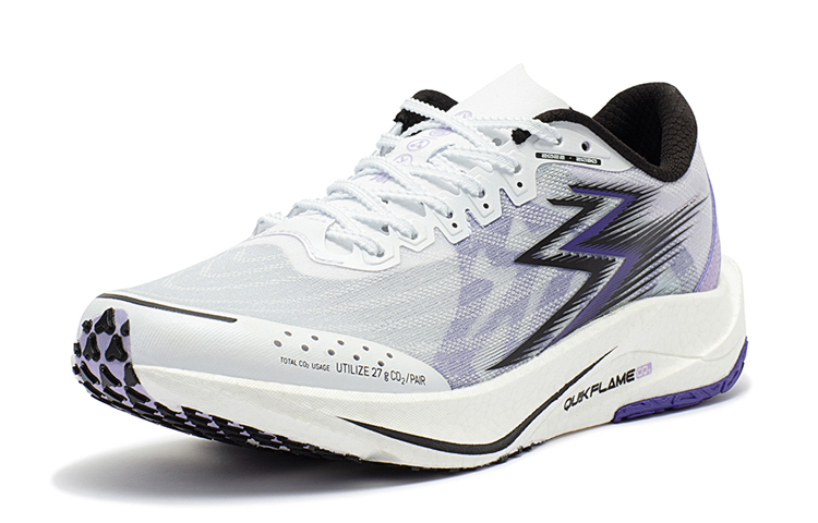 361° Speed ​​2 Pro Training Low top Running Shoes Unisex White Purple