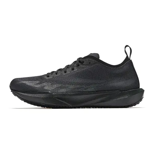 Anta Low top Nitrogen Technology KPU Outsole Casual Training Racing Running Shoes Men's Basic Black