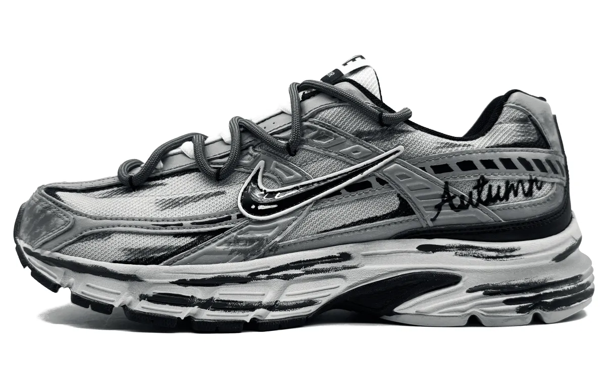 Nike Initiator Abrasion Resistant Abrasion Resistant Low top Running Shoes Men's Black Gray
