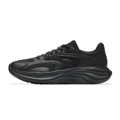Anta Nebula 2 Cushioning Abrasion Resistant Low top Casual Running Shoes Women's Basic Black