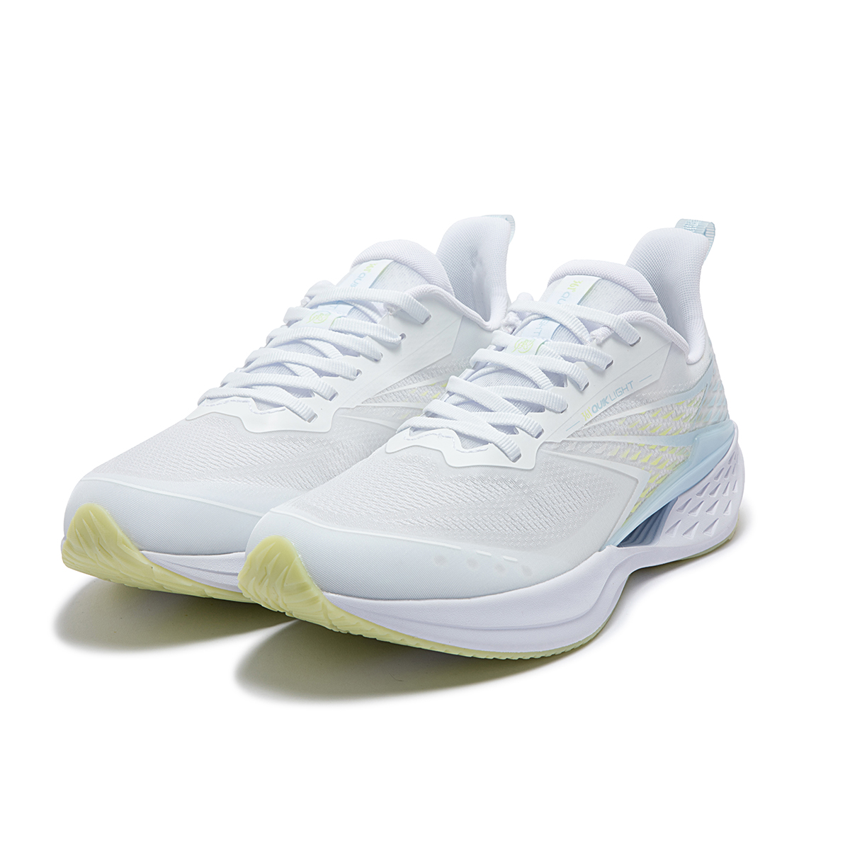 361° Slip Resistant Abrasion Resistant Low top Casual Running Shoes Men’s White Blue