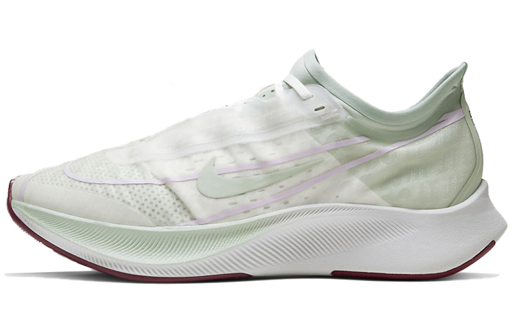 Nike Zoom Fly 3 Lightweight Low-top Running Shoes Women's Peak White