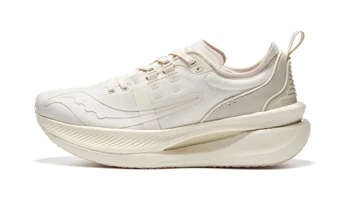 Saucony IDLING Cruise Textile, Leather Cushioning Coverage Rebound Low top Training Running Shoes Unisex Beige