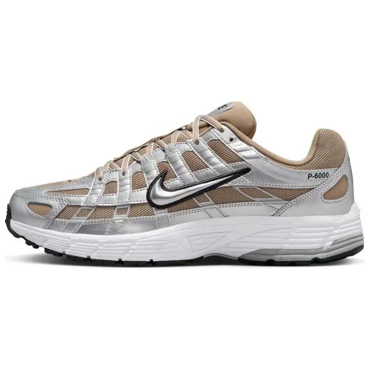 Nike P 6000 Khaki Metallic Silver