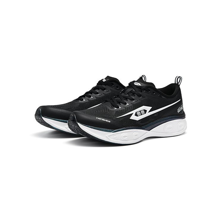 TANSHEZHE ZhuiFeng Running Shoes Unisex Low Top Cola Black