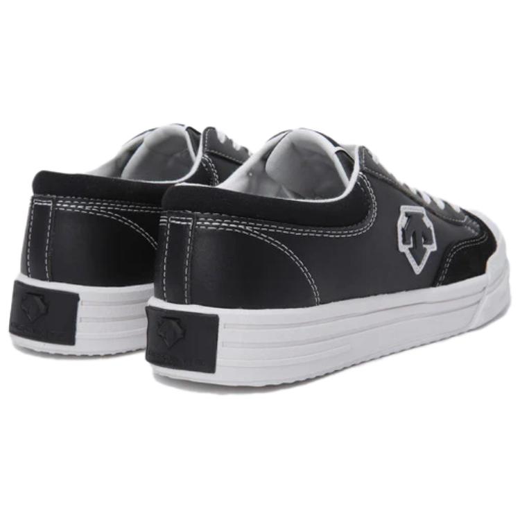 DESCENTE Low top Running Shoes Unisex Black White