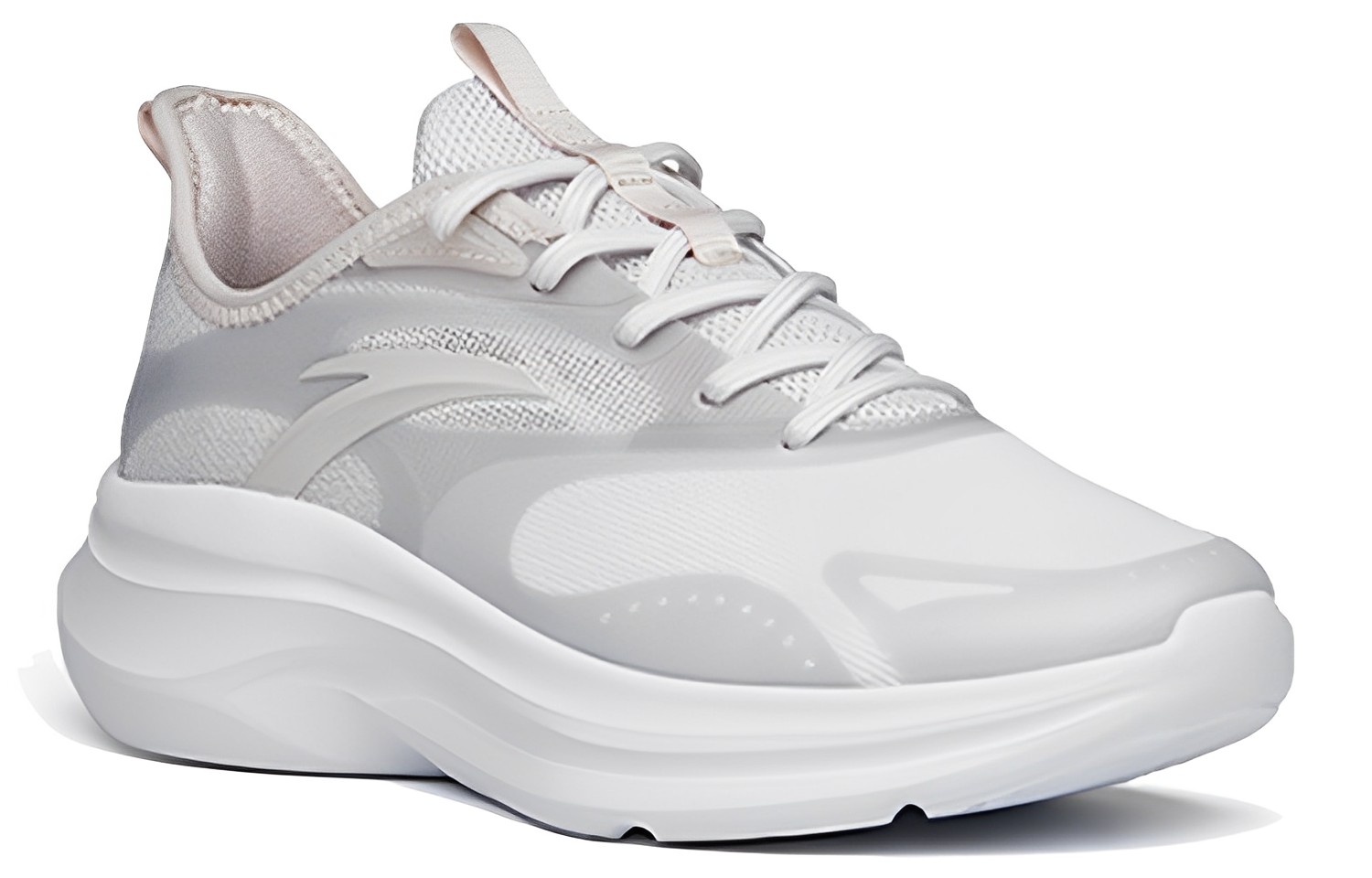 Anta Leaves 2.0 Lightweight Low top Casual Shoes Women’s Gradient Silver Gray