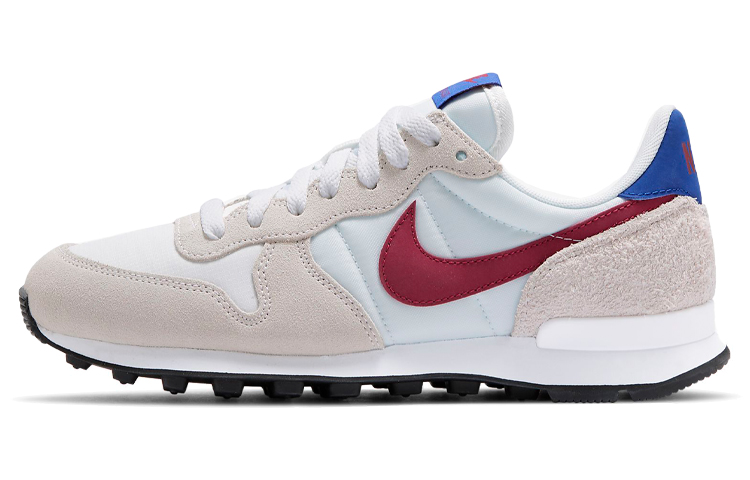 Nike Internationalist Casual Shoes Women's Low Top Beige/Red/Blue