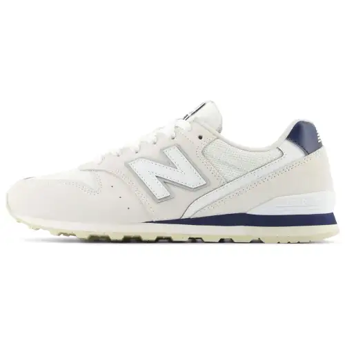 New Balance NB 996 Cushioning, Wear Resistant Low top Running Shoes Women's Beige Blue
