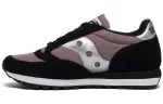 Saucony Jazz 81 Running Shoes Cushioning Slip Resistant Abrasion Resistant Low top Shoe Unisex Black Standard M