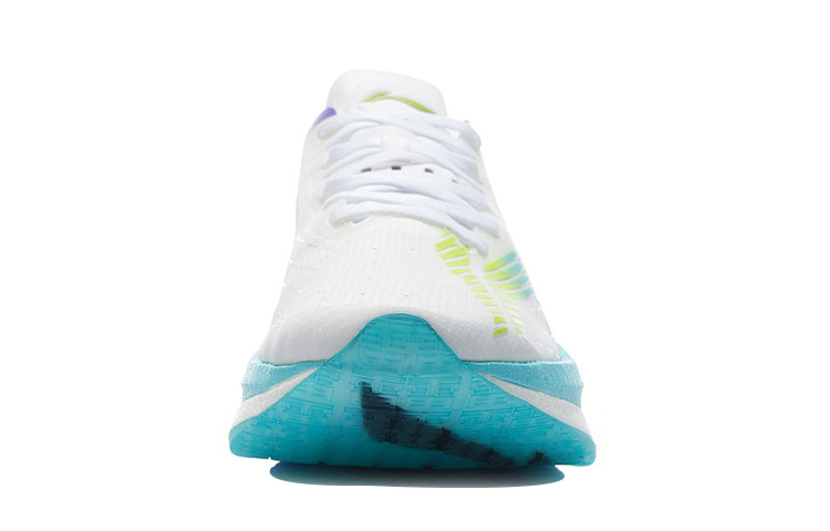 Li Ning DOPAMINE Running Shoes Men’s Low Top Standard White/Fluorescent Blue Purple