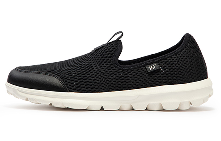 361° Slip on Collection Slip Resistant Abrasion Resistant Low top Running Shoes Women’s Black White