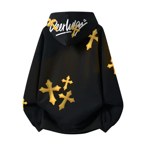DEERWAY Retro fashionable trend warm comfortable long-sleeve hip-hop style for leisure with hood for men and women, American style, with your logo imprint, oversize