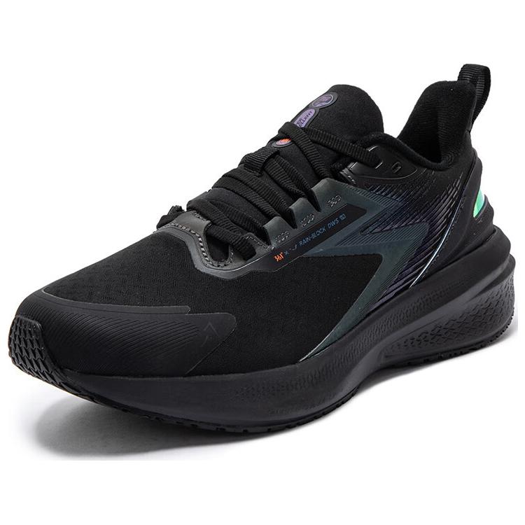 361° Rain Screen 7.0 Cushioning Slip Resistant Abrasion Resistant Low top Running Shoes Men’s Black
