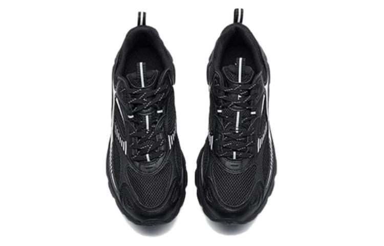 XTEP Cushioning, Wear Resistant Low top Running Shoes Women’s Black