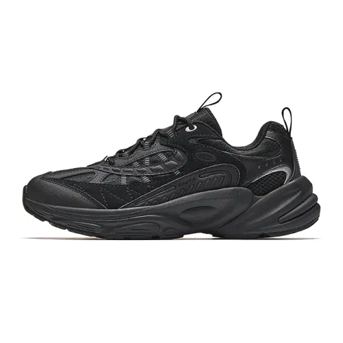 Anta Explorer 2 Slip Resistant Abrasion Resistant Low top Running Shoes Women's Basic Black