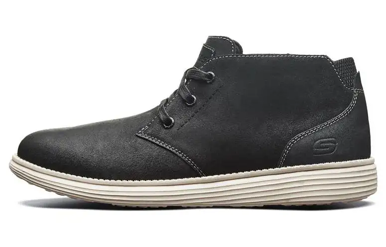 Skechers Status Mid top Casual Shoes Men's Black