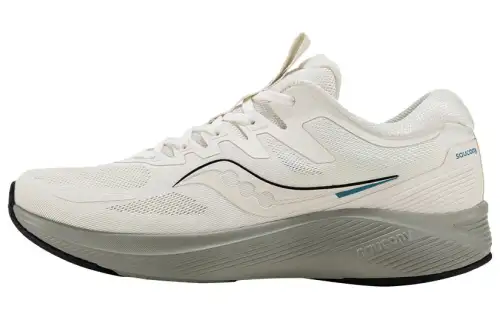 Saucony Lancer Rider 2 Cushioning Slip Resistant Abrasion Resistant Low top Running Shoes Unisex Beige Green