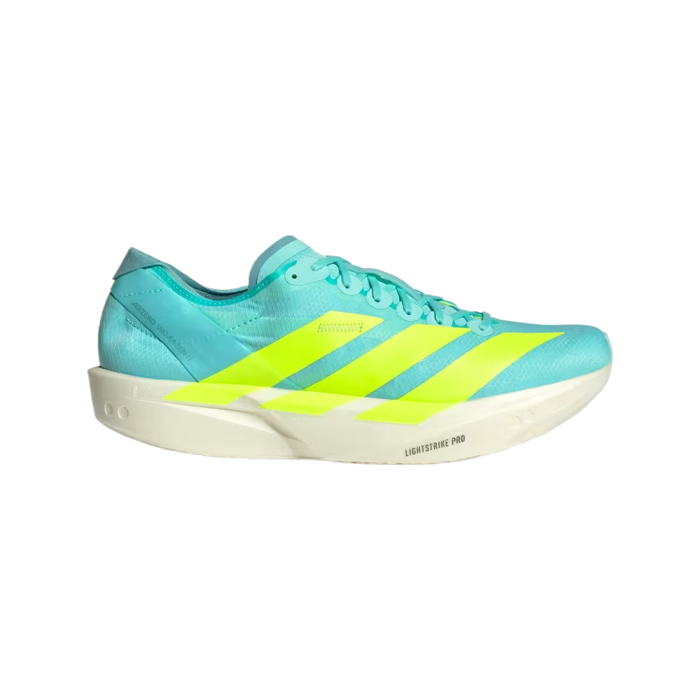 Adidas Adizero Takumi Sen 11 Low top LightStrike Pro,Lighttraxion Racing Running Shoes Men’s Blue Yellow
