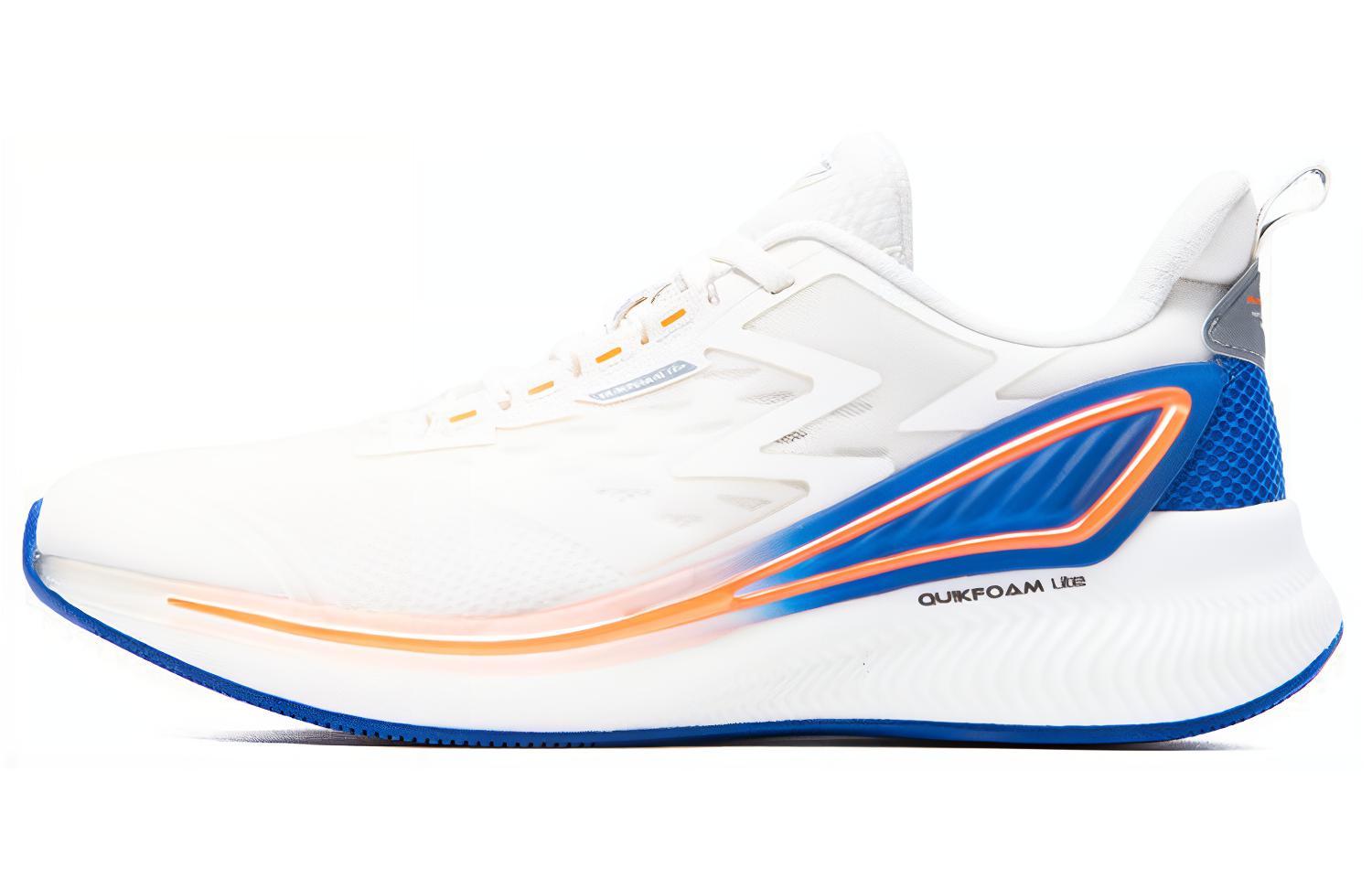 361° Night Shadows Mesh Abrasion Resistant Breathable Low top Running Shoes Men’s White