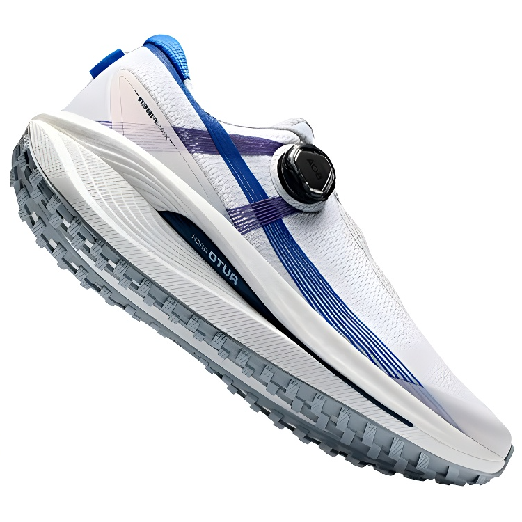 Anta Champion All Weather Collection Cushioning Abrasion Resistant Low top Running Shoes Women’s White Blue