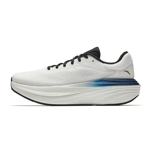 Anta Travel Steps 2s Low top Casual Long Distance Running Sprint Running Shoes Men's White