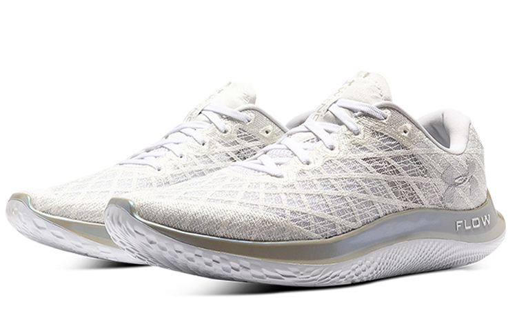 Мужские кроссовки Under Armour Under Armour Flow Velociti Wind (белые) — Белый / серебристый — фото 3
