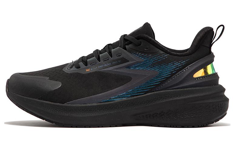 361° Rain Screen Cushioning Lightweight Rebound Low top Training Running Shoes Men’s Black
