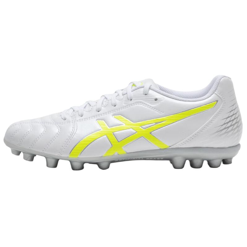 ASICS Ds Light Club AG Artificial Ground Abrasion Resistant Soccer Shoes Unisex White Green