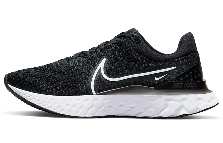 Nike React Infinity Run Flyknit 3 'Black White' Women's