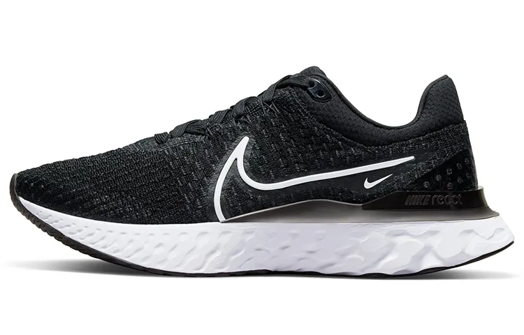 Nike React Infinity Run Flyknit 3 'Black White' Women's
