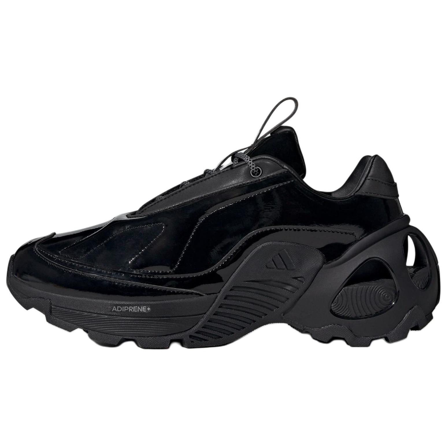 Adidas Wonder Runner Cushioning Slip Resistant Low top Running Shoes Unisex Black