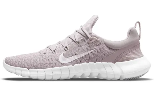 Nike Free RN 5.0 Barefoot Feeling Sports Low-top Casual Running Shoes Women's Light Pink