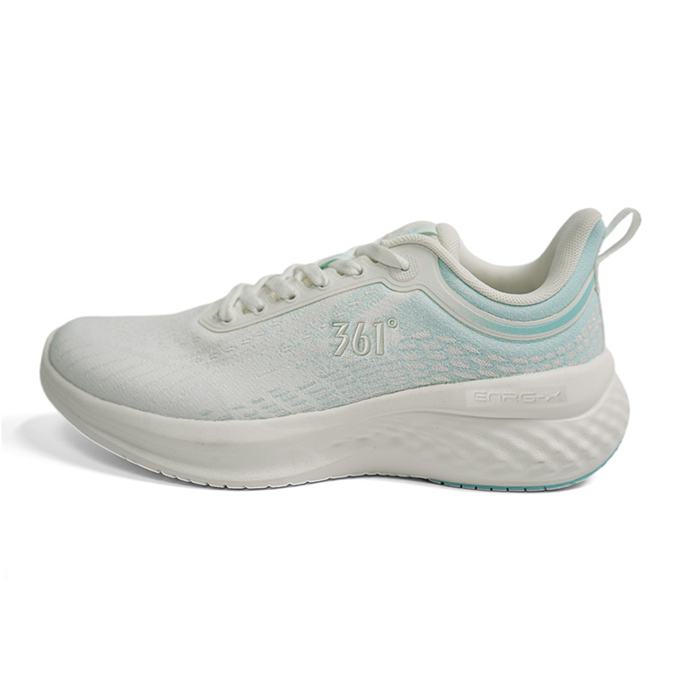 361° Slip Resistant Abrasion Resistant Low top Casual Running Shoes Women’s White Blue