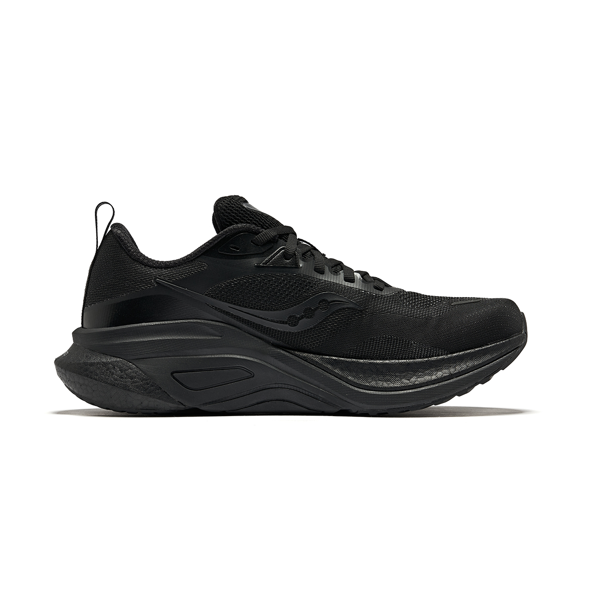 Saucony MARSHAL ROUTE Versatile Low top Casual Training City Commuting Running Shoes Unisex Black