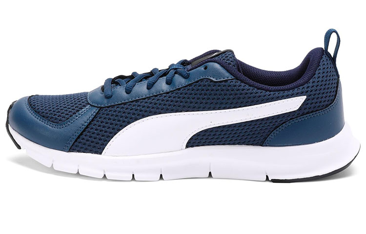 PUMA Flexracer Running Shoes Men's Low Top Blue/White