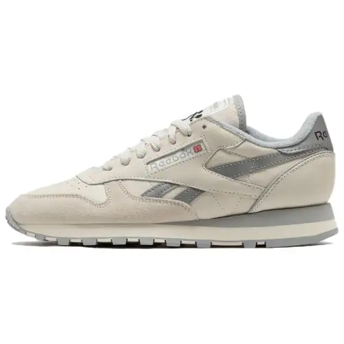 Reebok Classic Leather Low top Running Shoes Women's Ecru