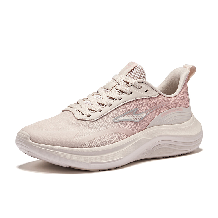 Erke Yun Yi Cushioning Breathable Rebound Cushioning Breathable Rebound Low top Casual Running Shoes Women’s Pink