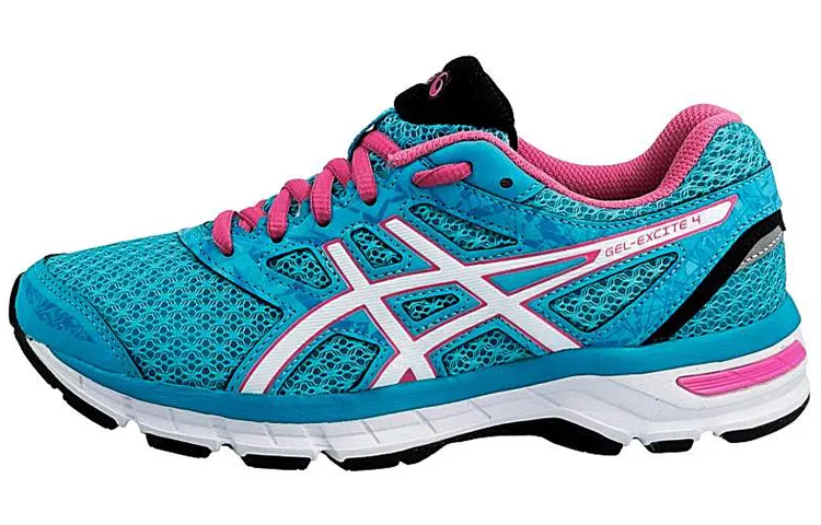 ASICS Gel Excite 4 Comfortable Cushioning Abrasion Resistant Breathable Low top Sprint City Commuting Running Shoes
