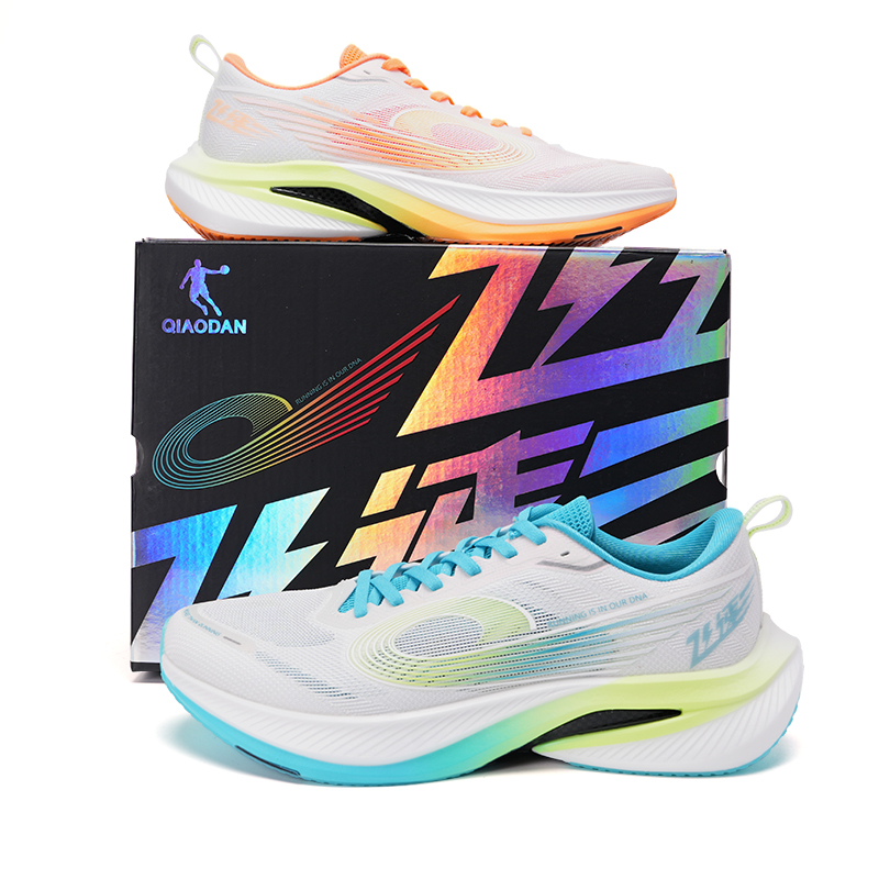 QIAODAN Cushioning Slip Resistant Abrasion Resistant Breathable Lightweight Low top ChaiPRO Rebound Technology Training